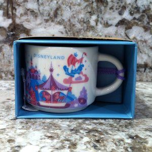 Disney Parks Starbucks Disneyland Mug Ornament Fantasyland You Are Here Castle
